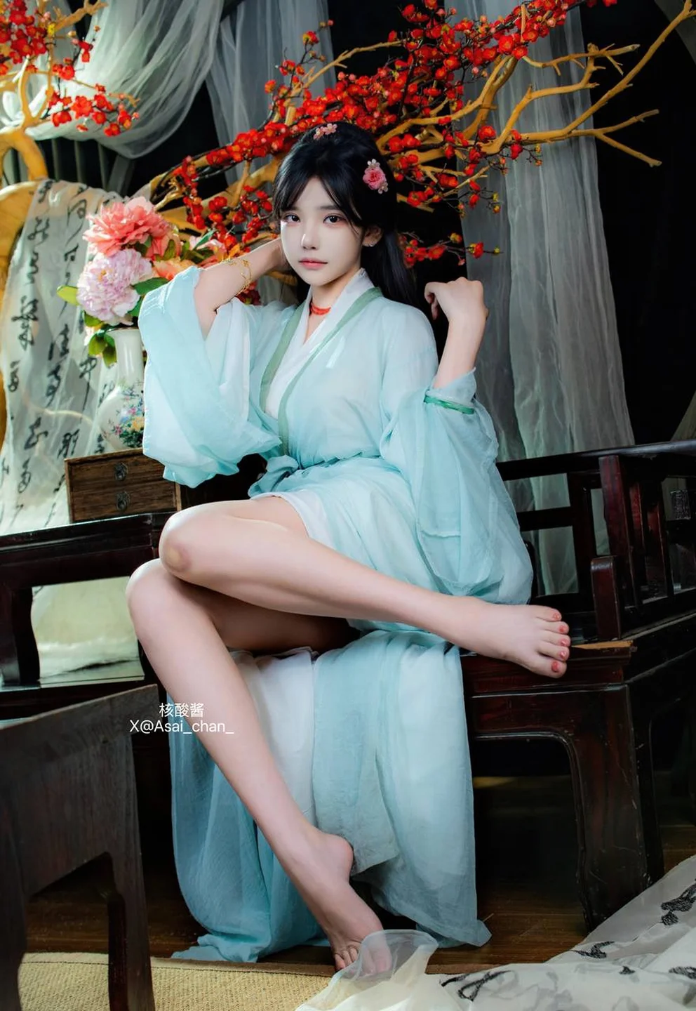 核酸酱 - No.002 商心慈 [26P-195MB] tg@simisebaisi 【丝足阁】001.webp